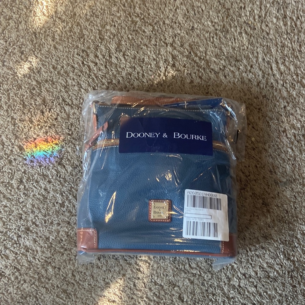 Dooney & Bourke  crossbody brand new pebble leather